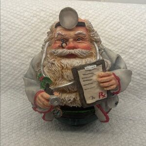 Santa Claus Doctor Figurine
